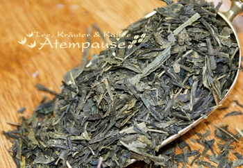 Bild von Grüner Tee Sencha Earl Grey