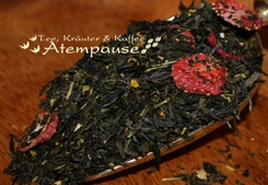 Bild von Grüner Tee Premium Sencha Peachberry