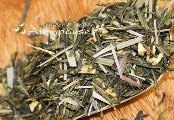 Bild von Grüner Tee Sencha Bottermelk Freche Zitrone