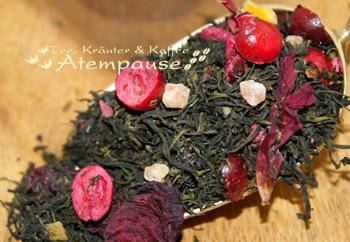 Bild von Grüner Tee Sencha Criss Cross Berry 