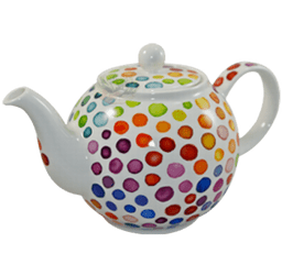 Zeige Details für Dunoon Teapot Large Hot Spots Bild von Dunoon Teapot Large Hot Spots
