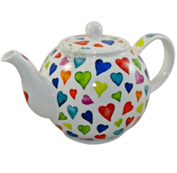 Bild von Dunoon Teapot Large Warm Hearts