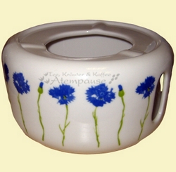 Bild von Stövchen "Kornblume"