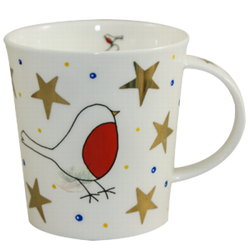 Bild von Dunoon Lomond White Christmas Robin