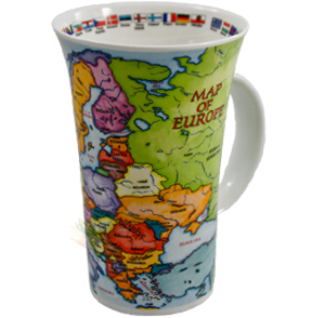 Bild von Dunoon Glencoe Map of Europe