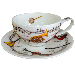 Bild von Dunoon Tea Cup & Saucer Set Instrumental