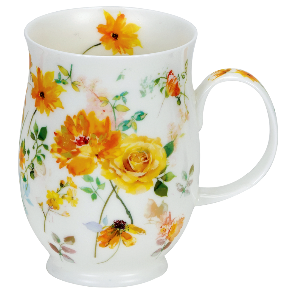 Bild von Dunoon Suffolk Floral Harmony Yellow