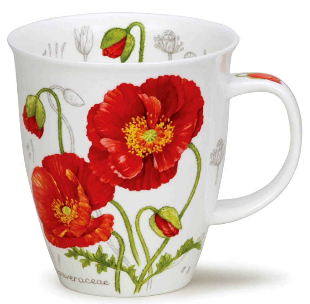 Bild von Dunoon Nevis Botanical Sketch Poppy