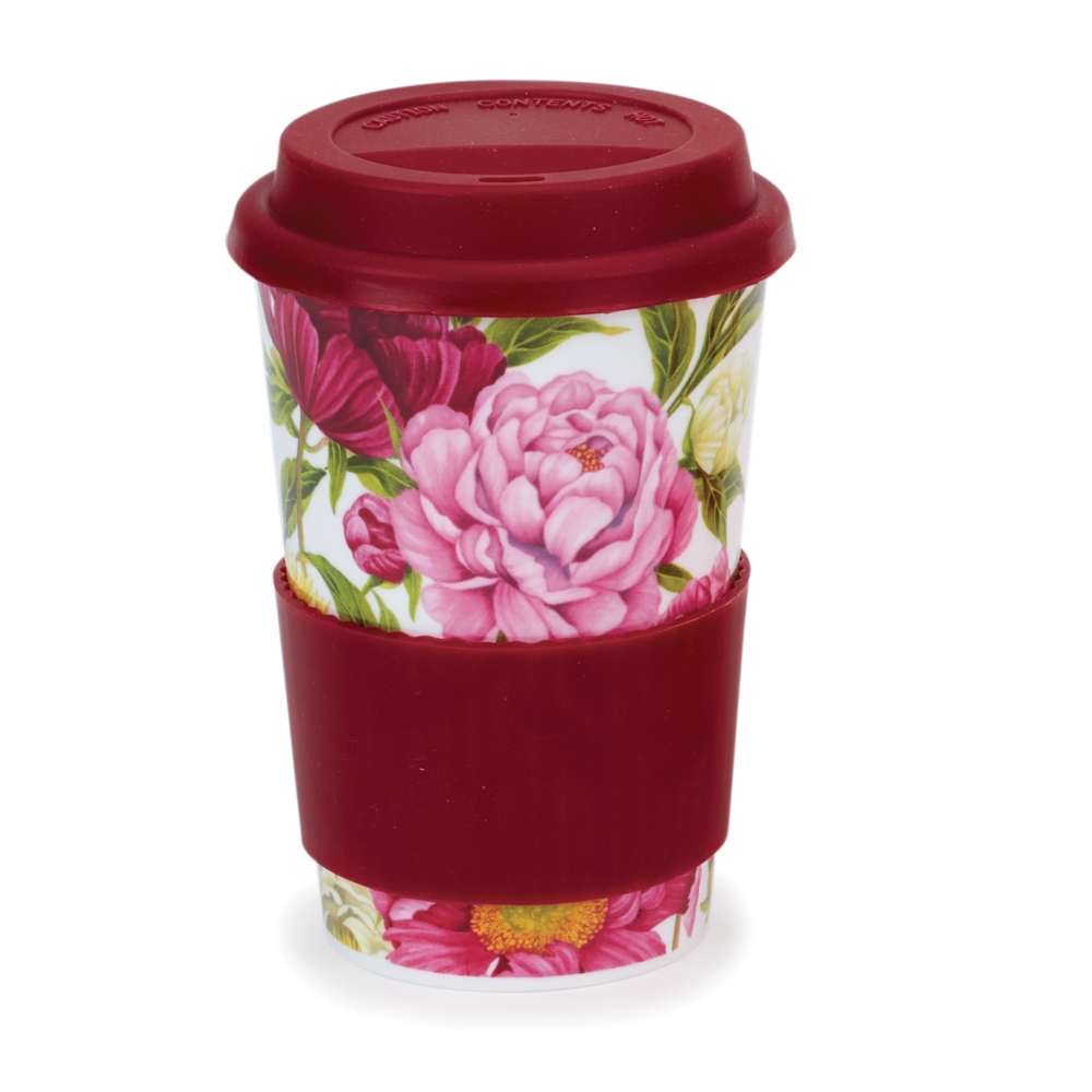 Bild von Dunoon Travel Mug Peonies