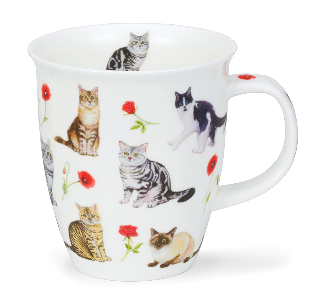Bild von Dunoon Nevis Flower Cats Red