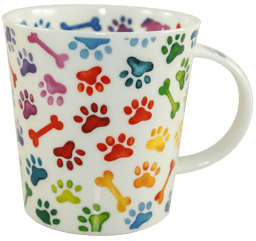 Zeige Details für Dunoon Lomond Dog Pawprints Bild von Dunoon Lomond Dog Pawprints