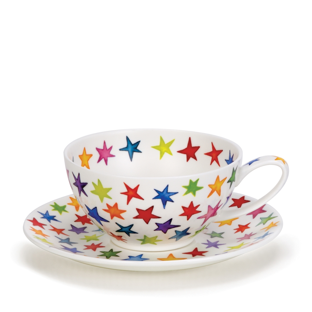 Bild von Dunoon Tea Cup & Saucer Set Starburst