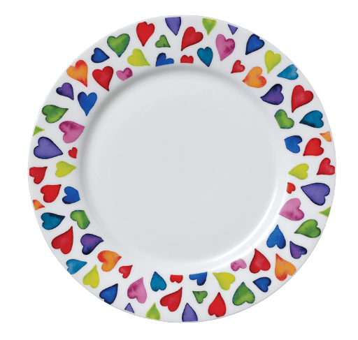 Bild von Dunoon Plate Warm Hearts