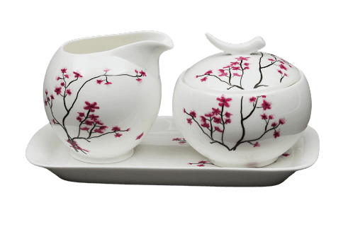 Bild von TeaLogic Cherry Blossom Milch & Zucker Set