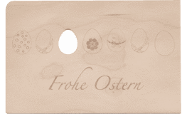 Zeige Details für Holzpost - Grußkarte "Frohe Ostern" Bild von Holzpost - Grußkarte "Frohe Ostern"