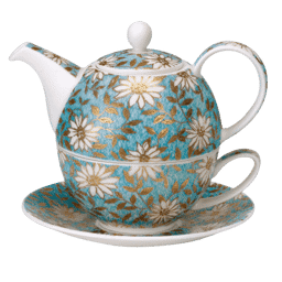 Zeige Details für Dunoon Tea for one set Nuovo Teal Bild von Dunoon Tea for one set Nuovo Teal
