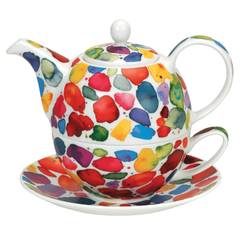 Bild von Dunoon Tea for one set Blobs