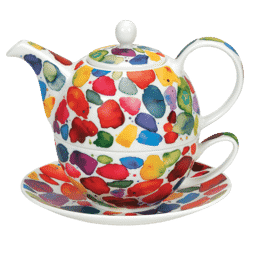 Zeige Details für Dunoon Tea for one set Blobs Bild von Dunoon Tea for one set Blobs