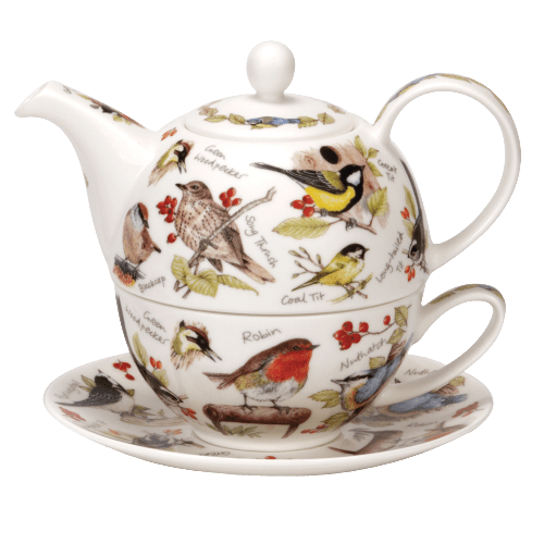 Bild von Dunoon Tea for one set Birdlife