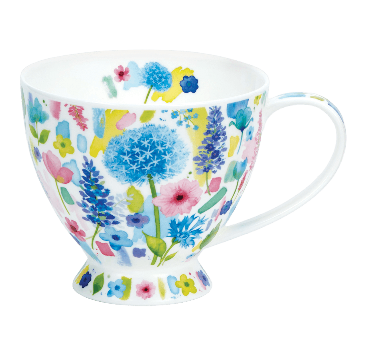 Bild von Dunoon Skye Floral Burst blau