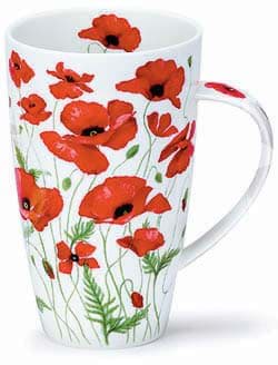 Bild von Dunoon Henley Poppies Red