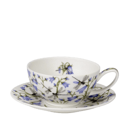 Zeige Details für Dunoon Tea Cup & Saucer Set Dovedale Harebell Bild von Dunoon Tea Cup & Saucer Set Dovedale Harebell
