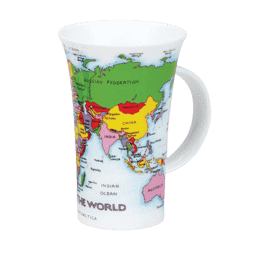 Zeige Details für Dunoon Glencoe Map of the World Bild von Dunoon Glencoe Map of the World