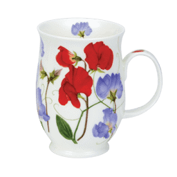 Zeige Details für Dunoon Suffolk Sweet Peas Red Bild von Dunoon Suffolk Sweet Peas Red