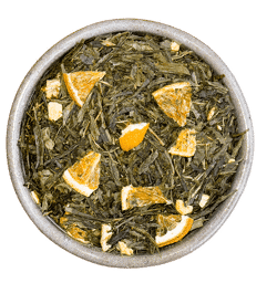 Bild von Grüner Tee Sencha Sweet Orange 