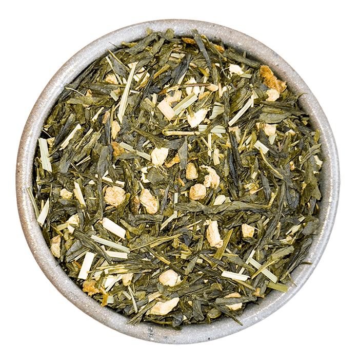 Bild von Grüner Tee Sencha Zitrone Ingwer