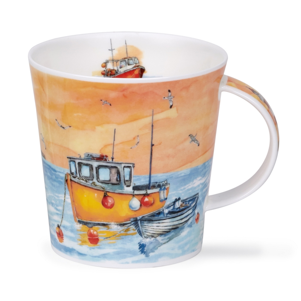 Bild von Dunoon Cairngorm Fishing Boats Yellow