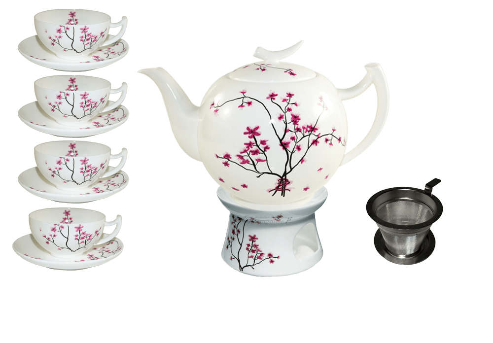 Bild von Teeservice Cherry Blossom von TeaLogic Small